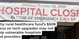 Southwest Georgia Regional Medical Center in Cuthbert is one of close to 200 rural hospitals that have closed in the past two decades. AP Photo/Jeff Amy